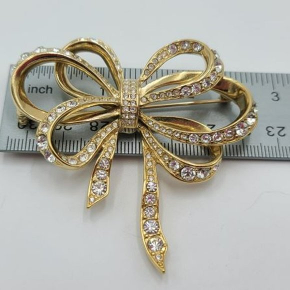 KENNETH JAY LANE for AVON – 1993 Vintage Bow Brooch - Picture 8 of 8